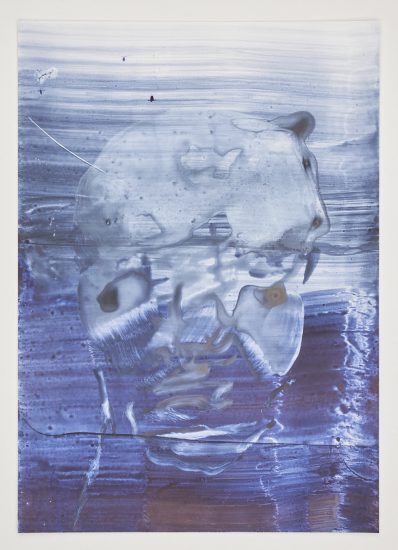 Eismann, 26 x 20 cm, Tusche auf Fotopapier, 2020