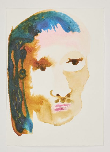 Der Hipster, 21 x 15 cm, Tusche auf Büttenpapier, 2019